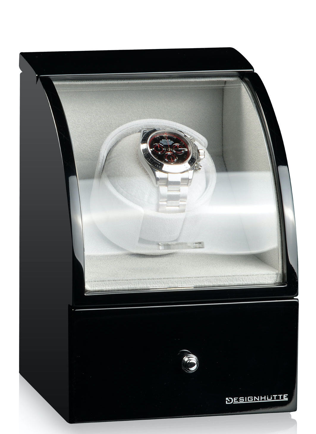 Designhuette Watch Winder Basel 1 Black - Black