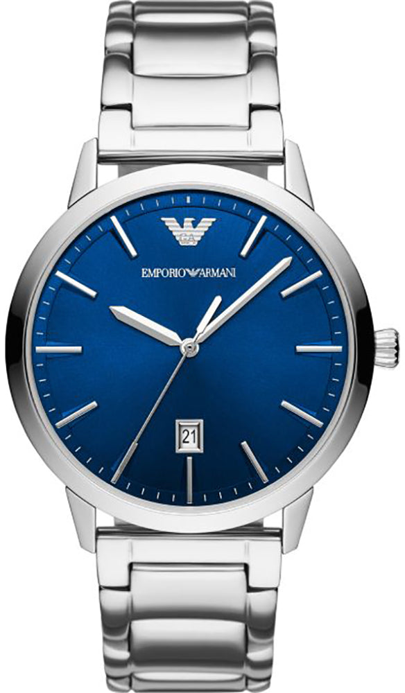 Emporio Armani Watch Ruggero Men - Blue
