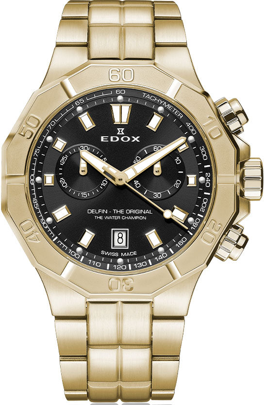 Edox Watch Delfin The Original Chronograph