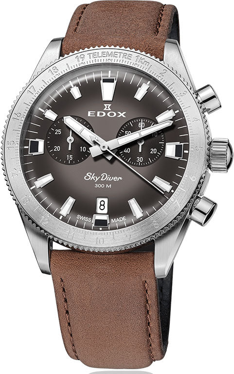Edox Watch Skydiver Chronograph Limited Edition