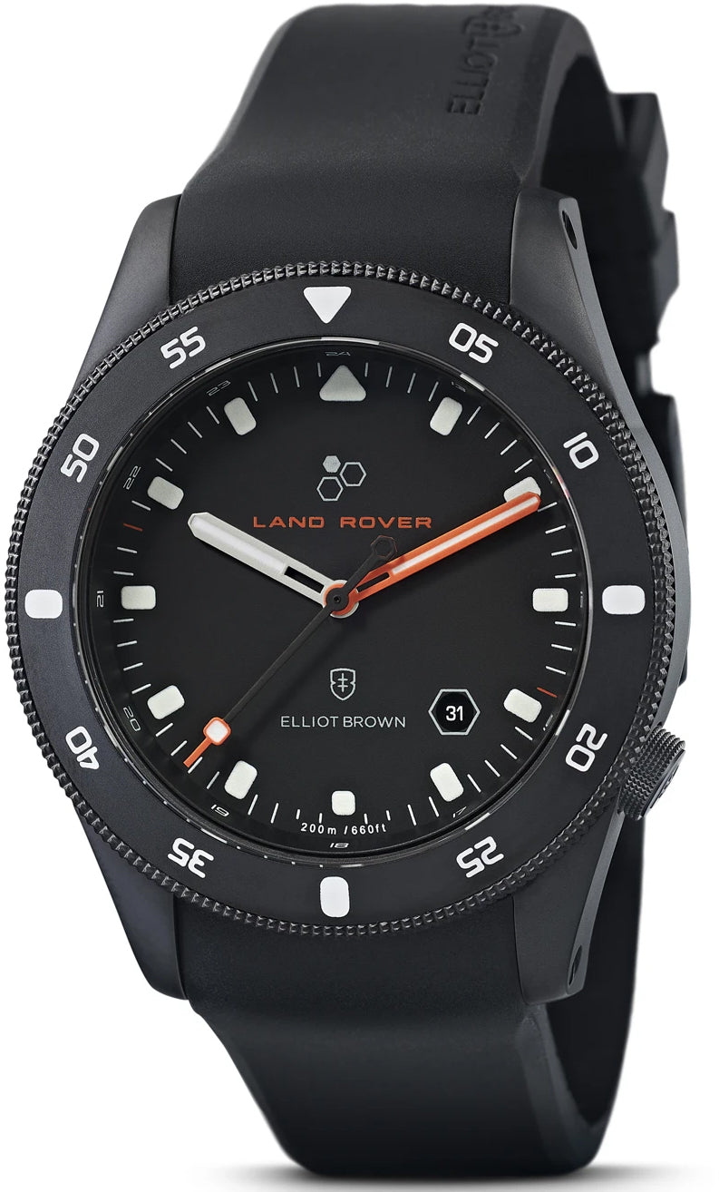 Elliot Brown Watch Holton Land Rover x Elliot V1 - Black