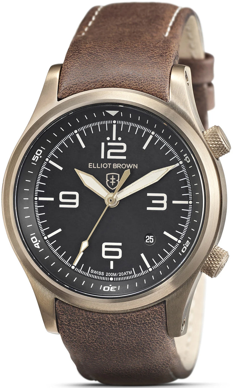 Elliot Brown Watch Canford - Black