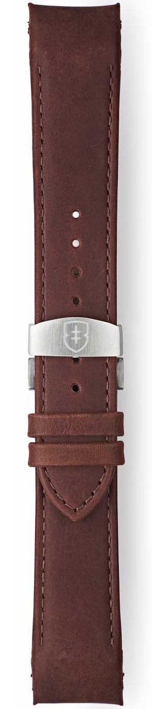 Elliot Brown Leather 22mm Dark Brown Pull Up 20mm Deployment