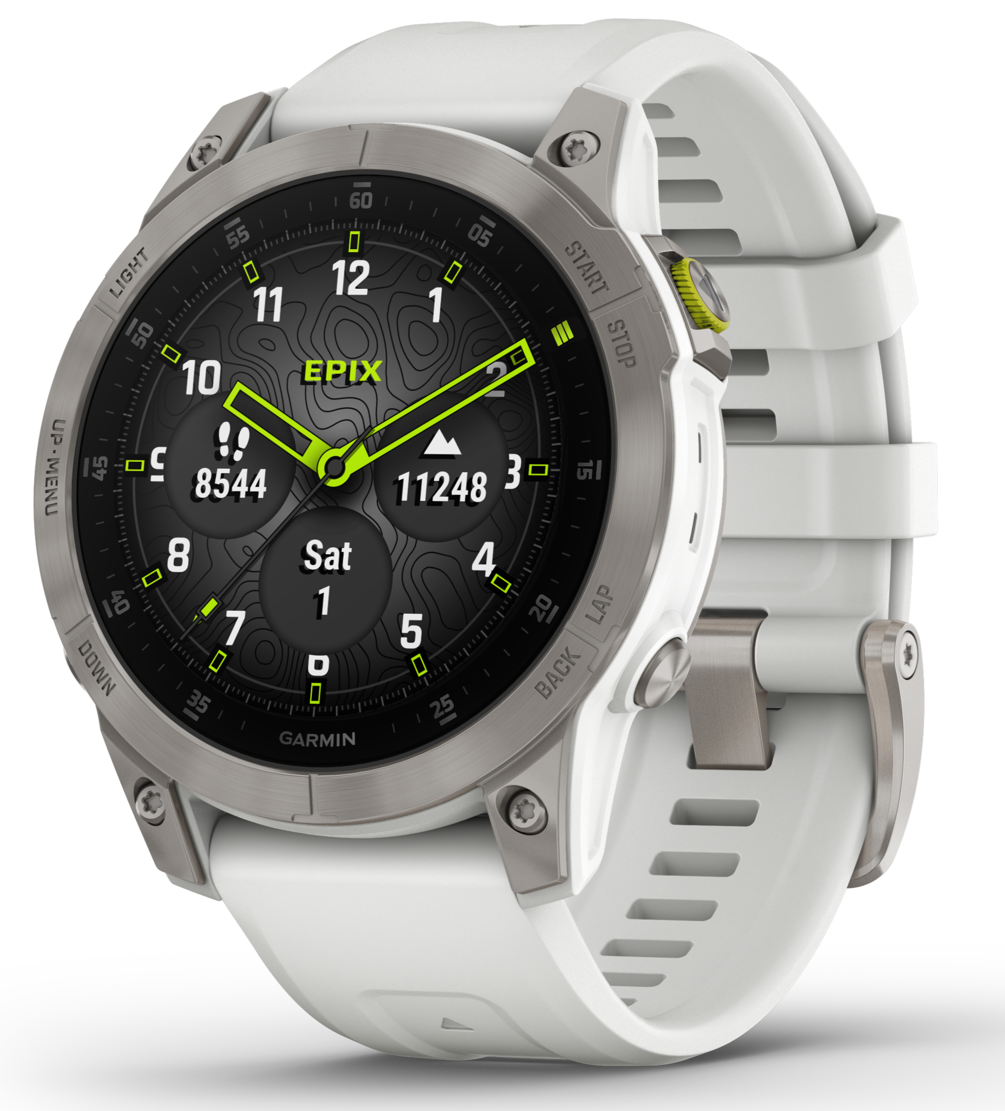Garmin Watch Epix Gen 2 Carrera White