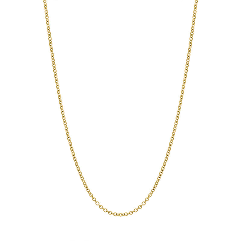 Faberge 18ct Yellow Gold 1.3mm 50cm Trace Chain