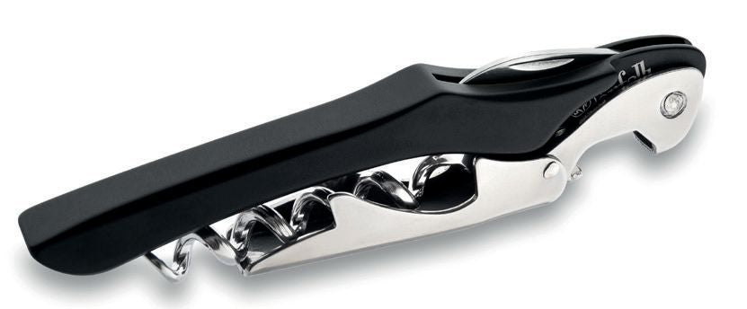 Farfalli XL Aluminium Corkscrew - Black - Black