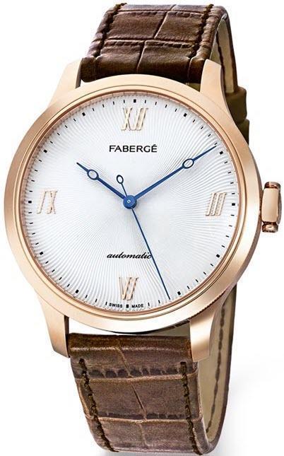 Faberge Watch Altruist 18ct Rose Gold White Dial - White