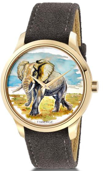 Faberge Watch Altruist Wilderness Elephant Limited Edition - Multicolour