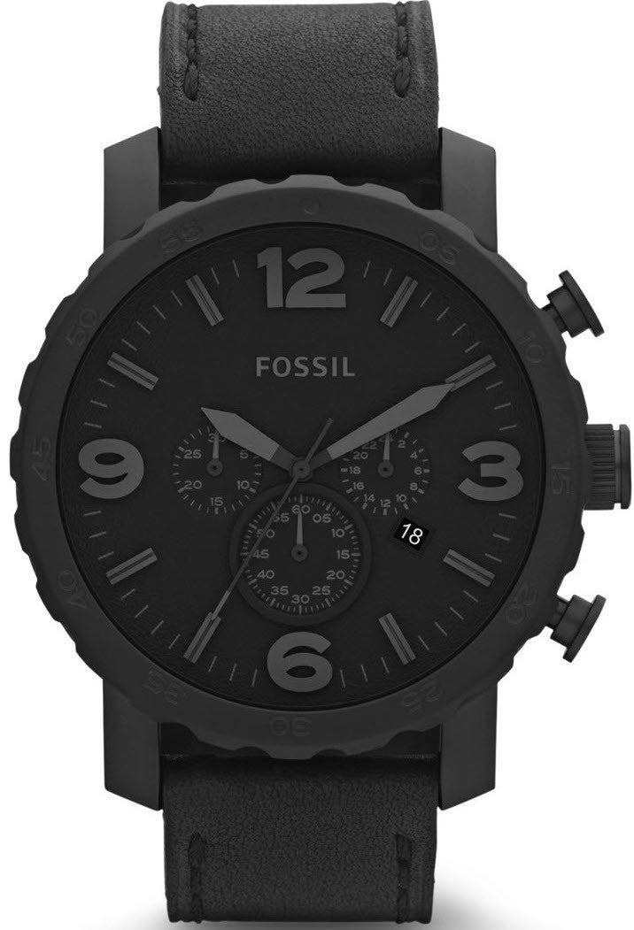 Fossil Watch Nate Mens D - Black