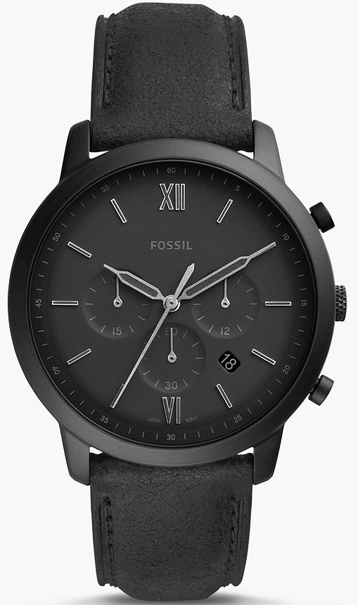 Fossil Watch Neutra Chrono Mens - Black
