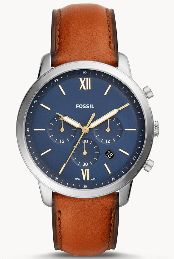 Fossil Watch Neutra Chrono Mens - Blue