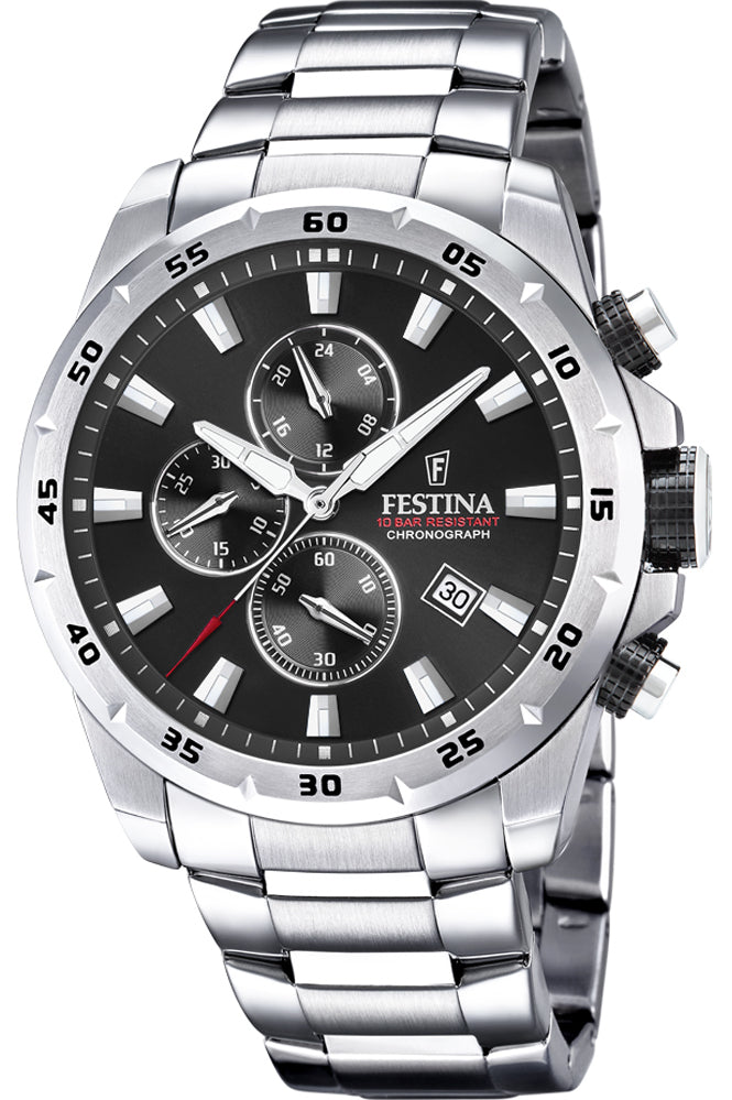 Festina Watch Chronograph Date Mens