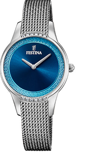 Festina Watch Two Hands Ladies - Blue