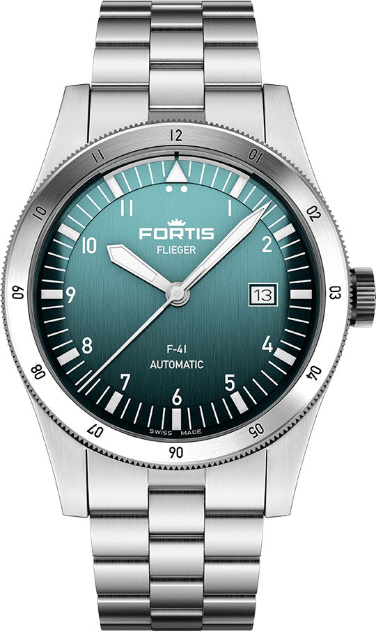 Fortis Watch Flieger F-41 Automatic Petrol