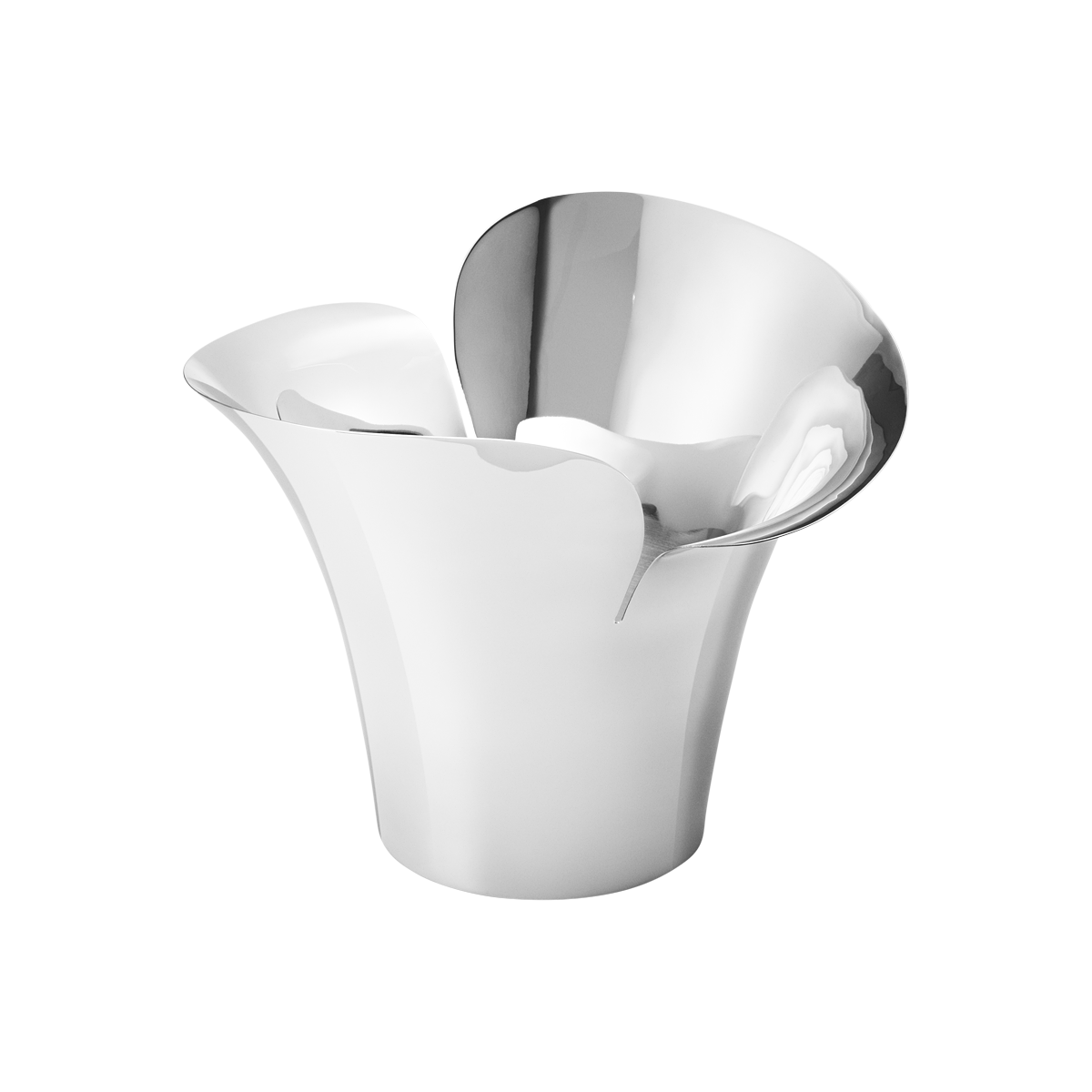 Georg Jensen Bloom Botanica Stainless Steel Medium Flower Pot - Silver