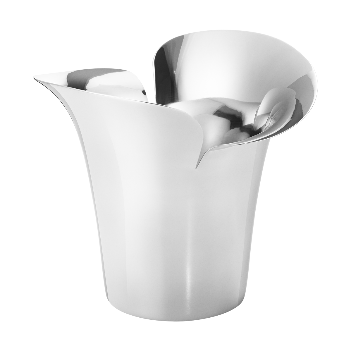 Georg Jensen Bloom Botanica Stainless Steel Small Flower Pot - Silver