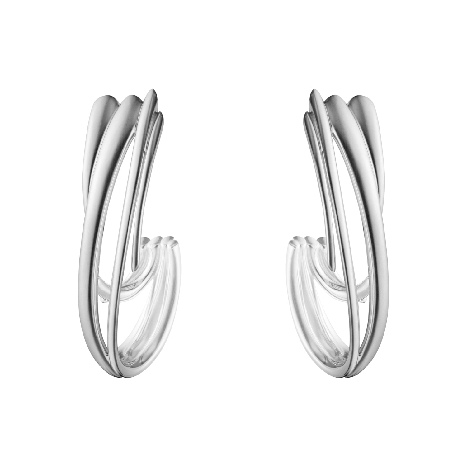 Georg Jensen Arc Sterling Silver Earrings