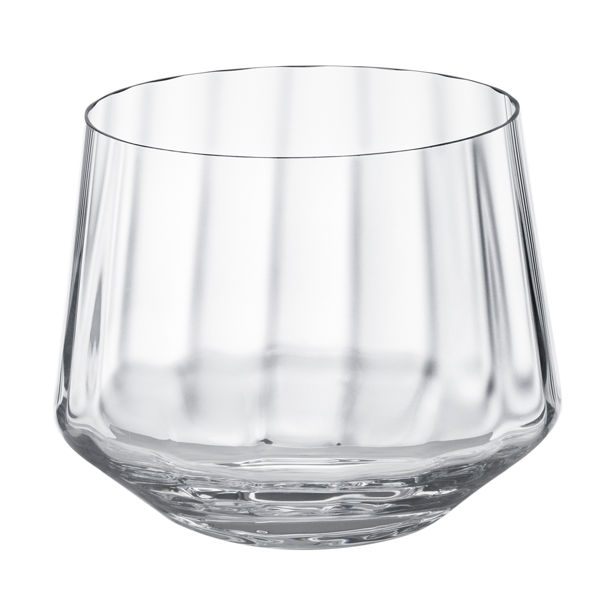 Georg Jensen Bernadotte Six Piece Low Tumbler Glass Set - Clear