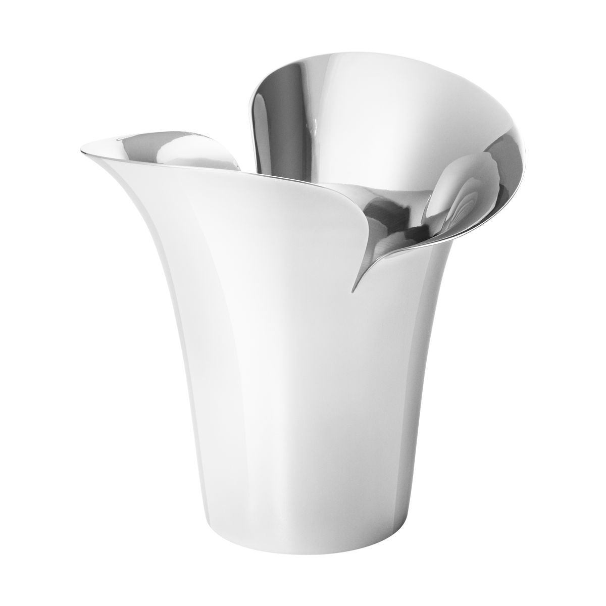 Georg Jensen Bloom Botanica Stainless Steel Petit Flower Pot - Silver