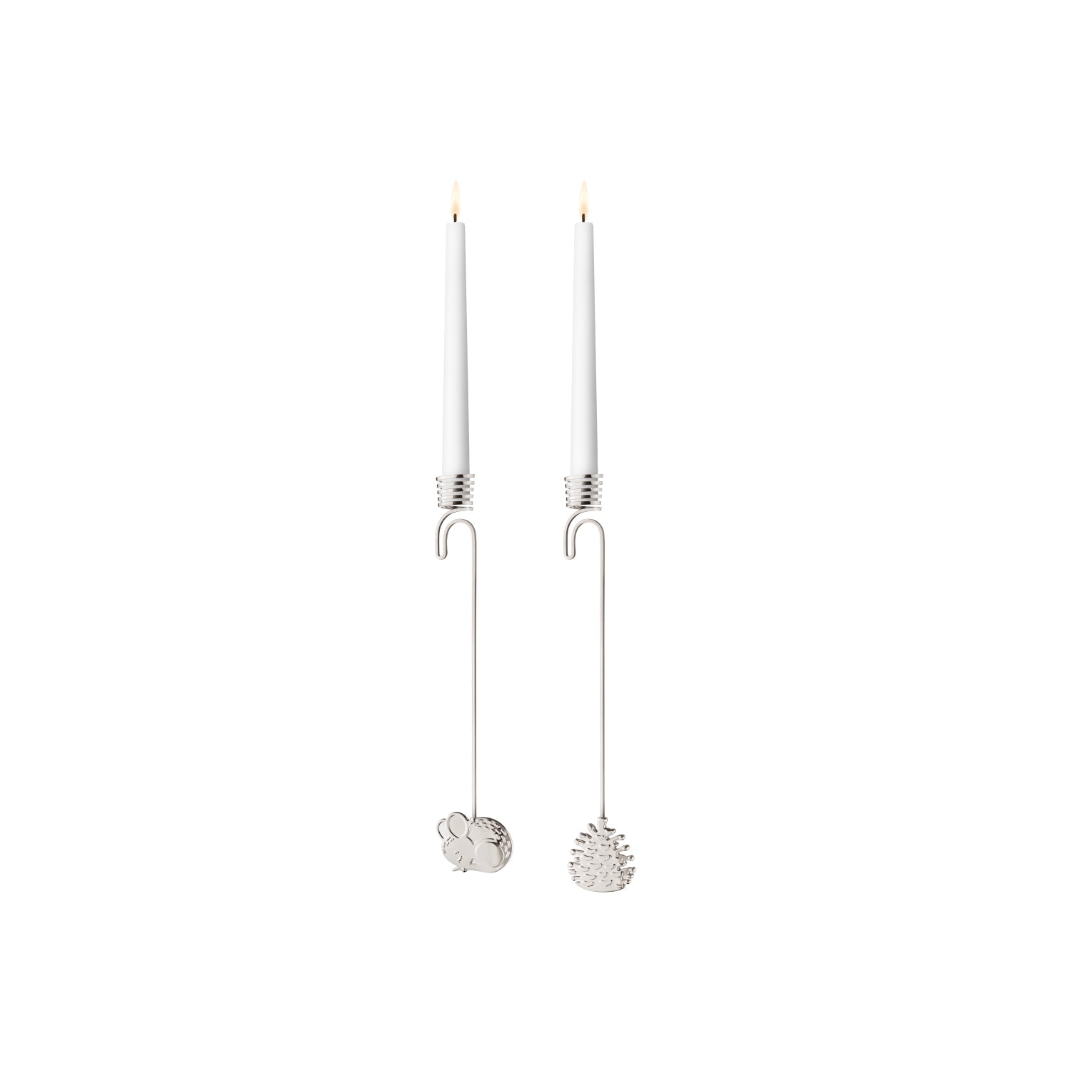 Georg Jensen Christmas Collection 2023 Candleholder Set, 2pcs D