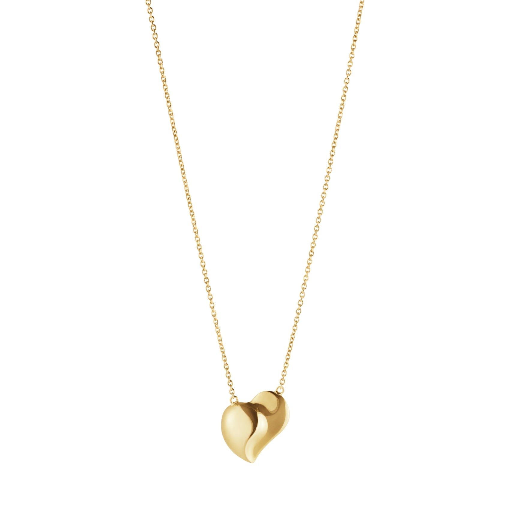 Georg Jensen Hearts of Georg Jensen 18ct Yellow Gold Necklace - Gold