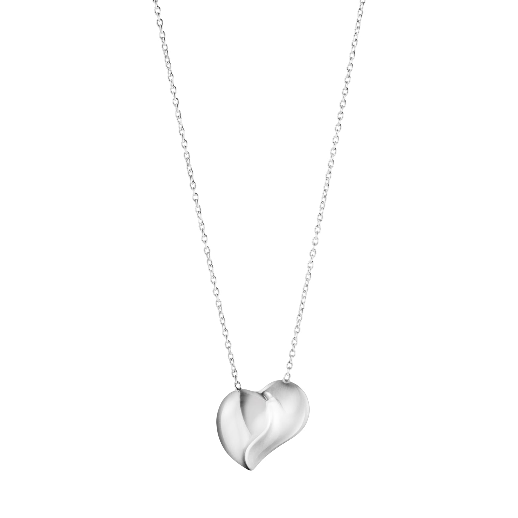 Georg Jensen Hearts of Georg Jensen Sterling Silver Necklace - Silver
