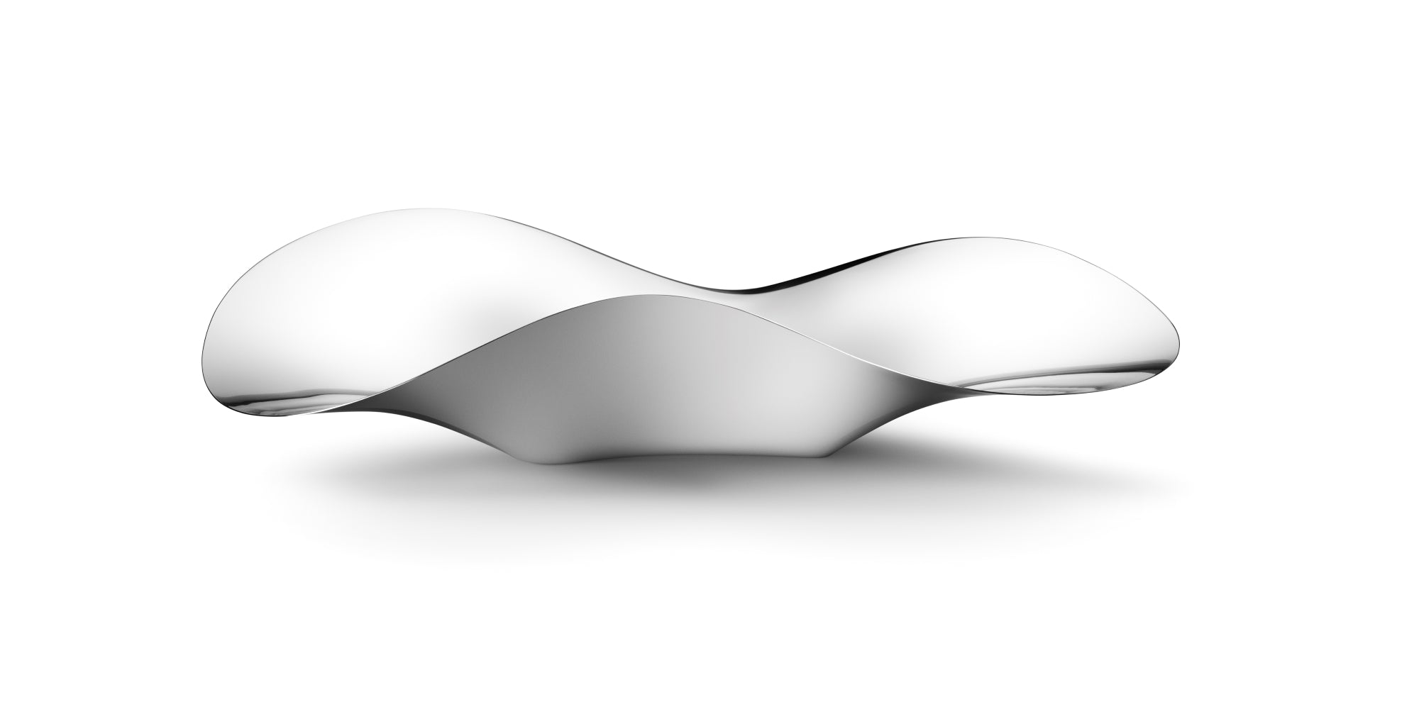 Georg Jensen Indulgence Stainless Steel Oyster Tray - Silver