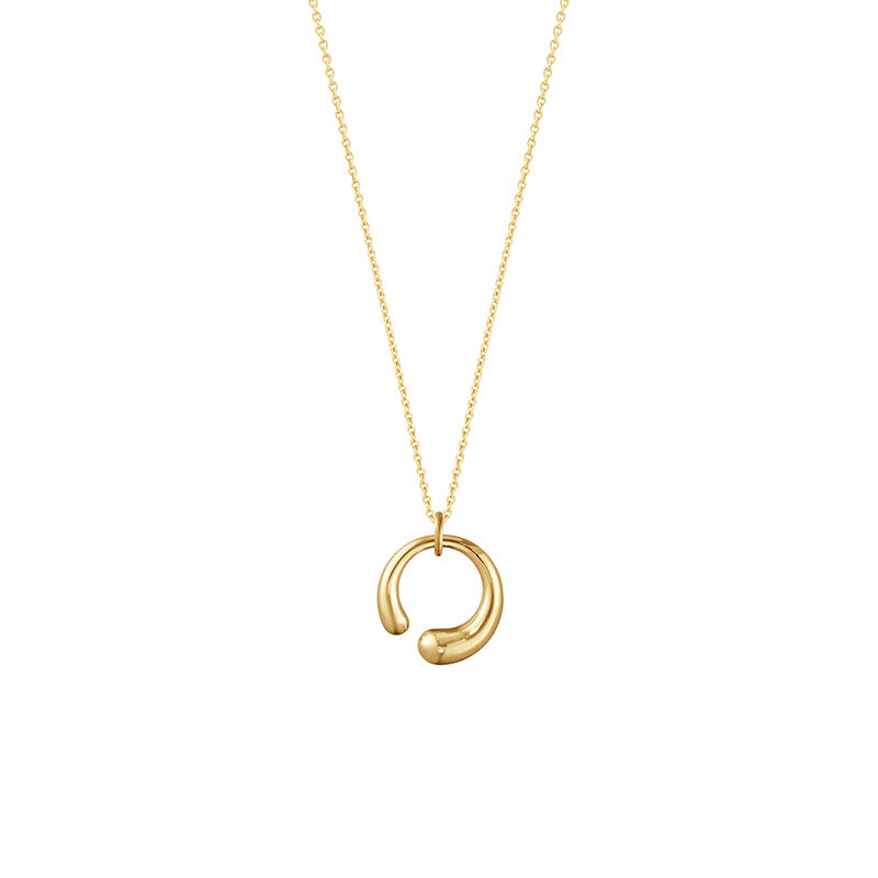 Georg Jensen Mercy 18ct Yellow Gold Necklace - Gold