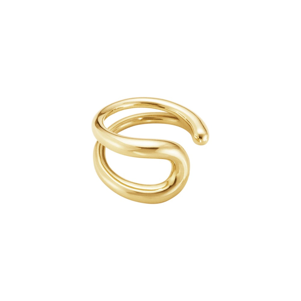 Georg Jensen Mercy 18ct Yellow Gold Single Ear Cuff Earring