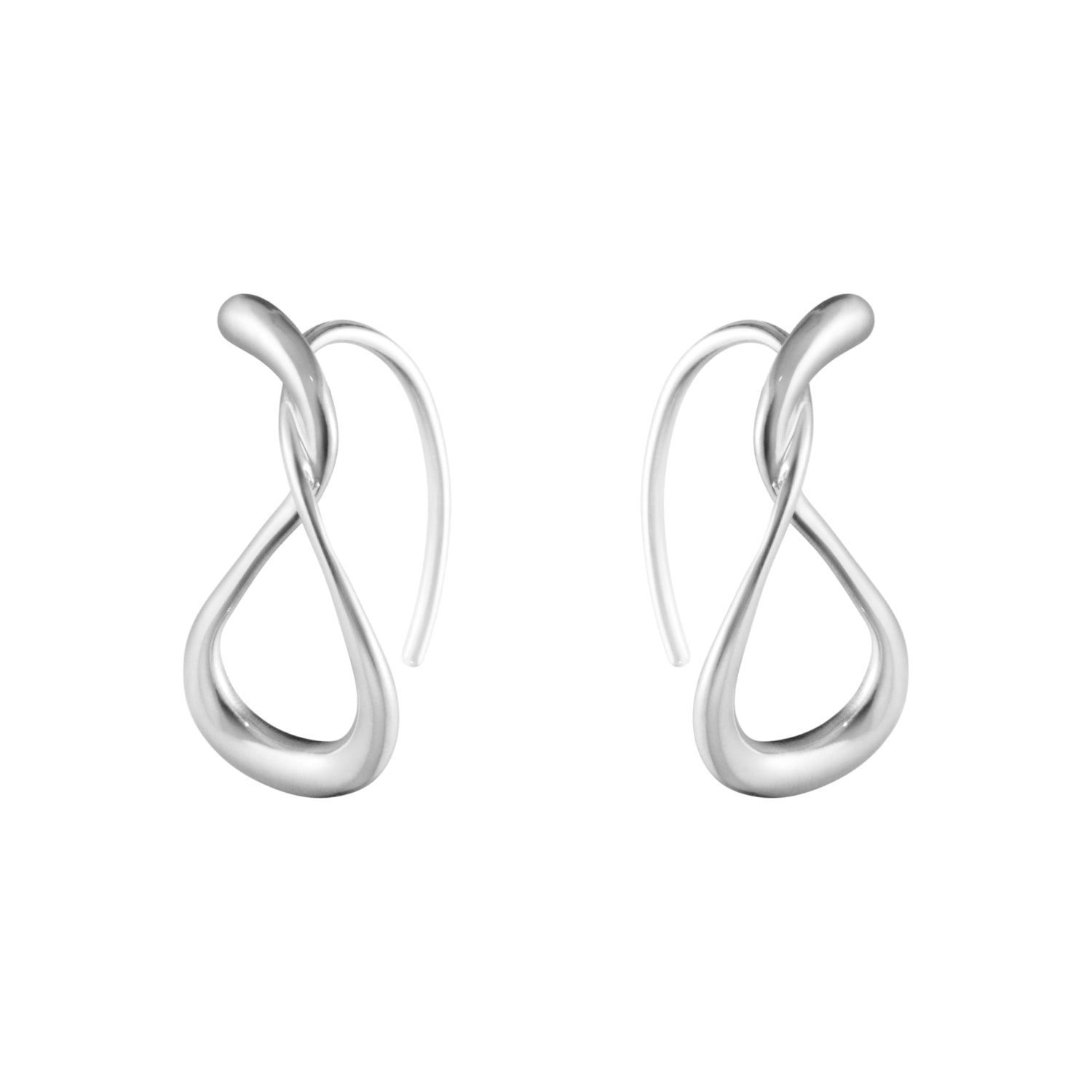 Georg Jensen Mercy Sterling Silver Small Hoop Earrings