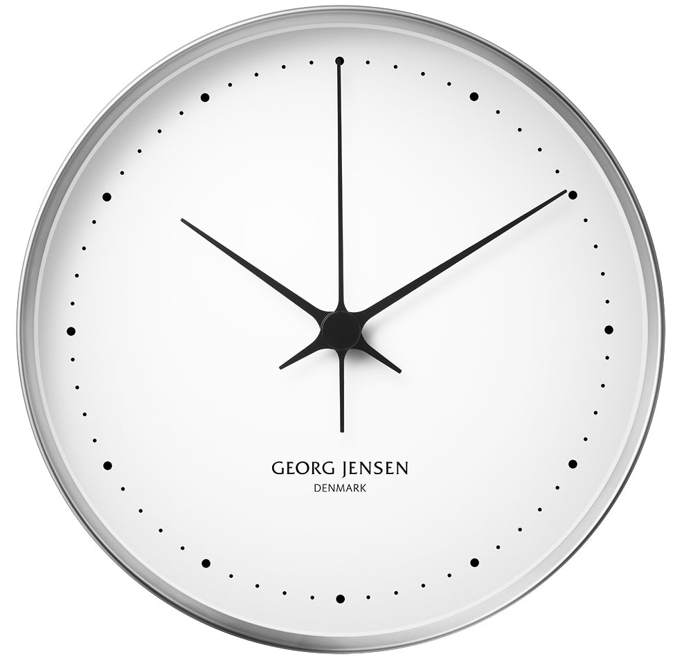 Georg Jensen Clock Koppel 30cm - White