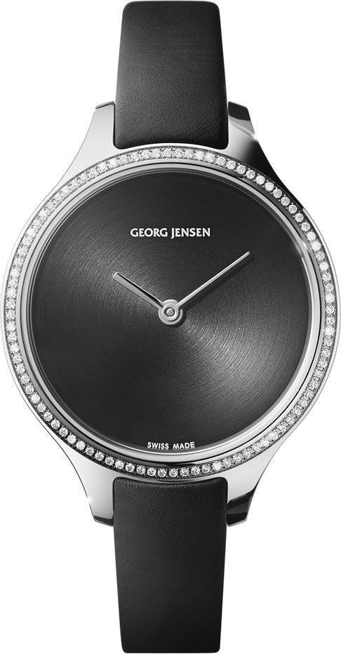 Georg Jensen Watch Concave - Black