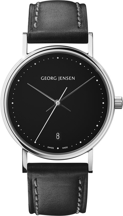 Georg Jensen Watch Koppel 32mm Quartz - Black