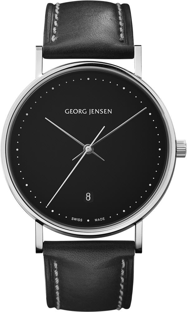 Georg Jensen Watch Koppel 38mm Quartz - Black