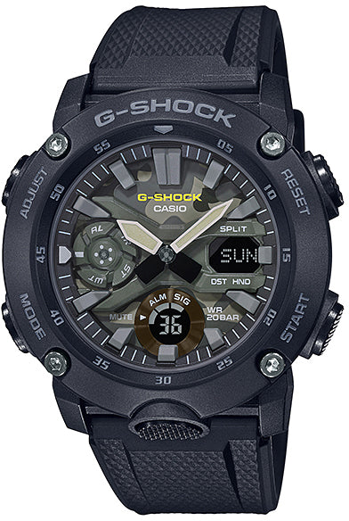 G-Shock Watch Alarm Camouflage Mens