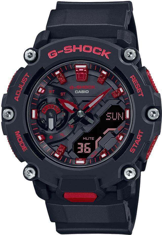 G-Shock Watch Ignite Red Series Mens