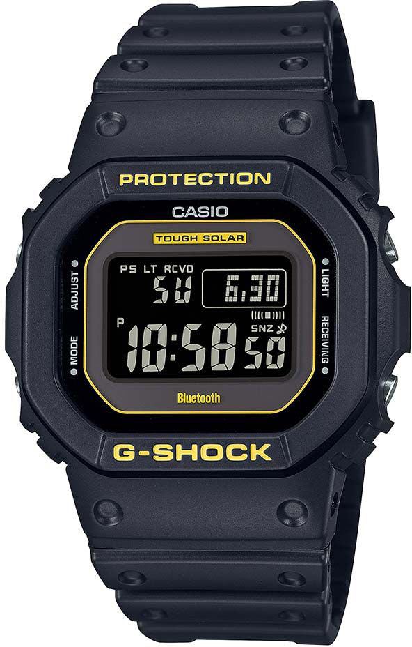 G-Shock Watch Black Caution Yellow Mens