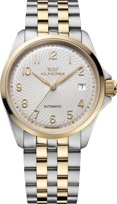 Glycine Watch Combat 6 Lady Classic 36 - Silver