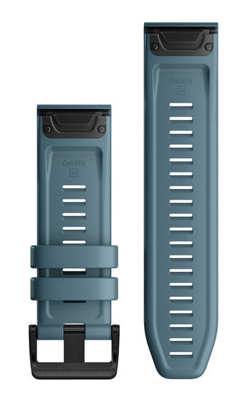 Garmin Watch Band QuickFit 26 Lakeside Blue Silicone - Blue