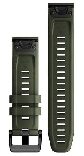 Garmin Watch Band QuickFit 22 Moss Silicone - Green