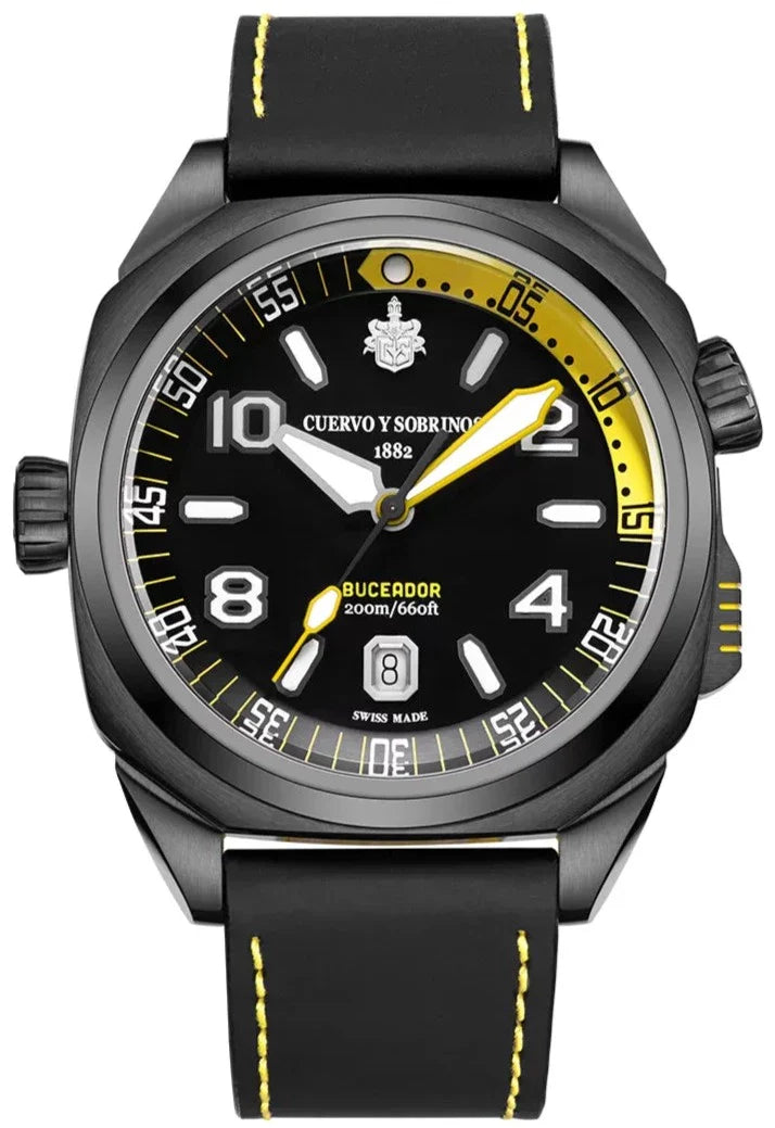 Cuervo y Sobrinos Watch Buceador Caribe