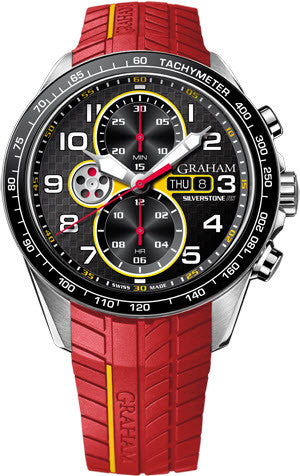 Graham Watch Silverstone RS Racing Red Yellow - Black
