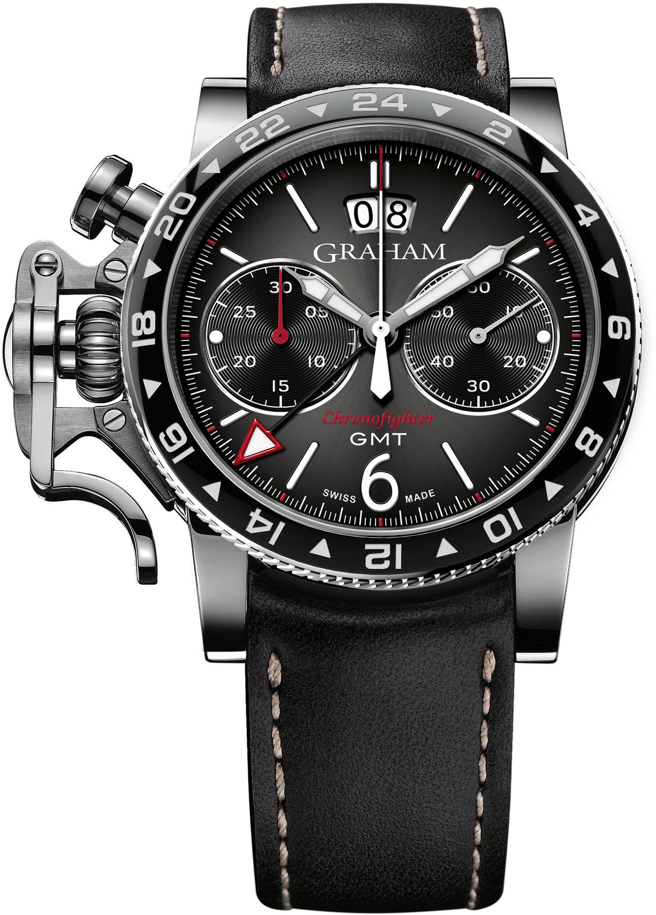 Graham Watch Chronofighter Vintage GMT - Black