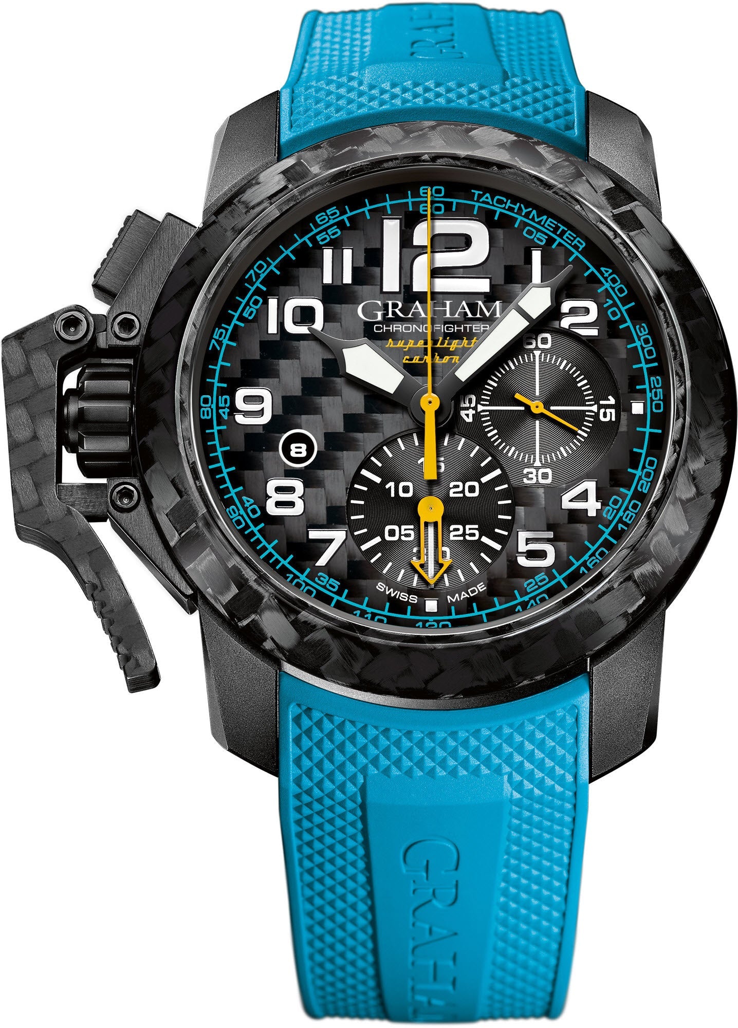 Graham Watch Chronofighter Superlight Carbon - Black