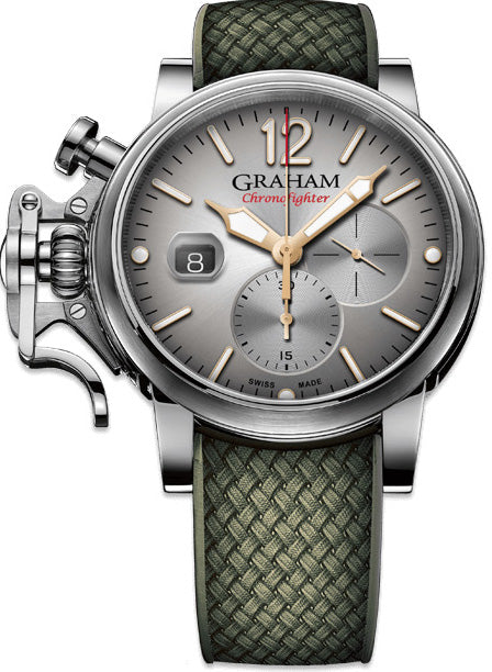 Graham Watch Chronofighter Grand Vintage - Silver