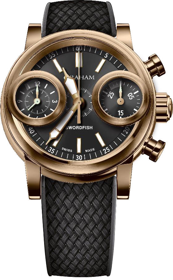 Graham Watch Swordfish Bronze - Black