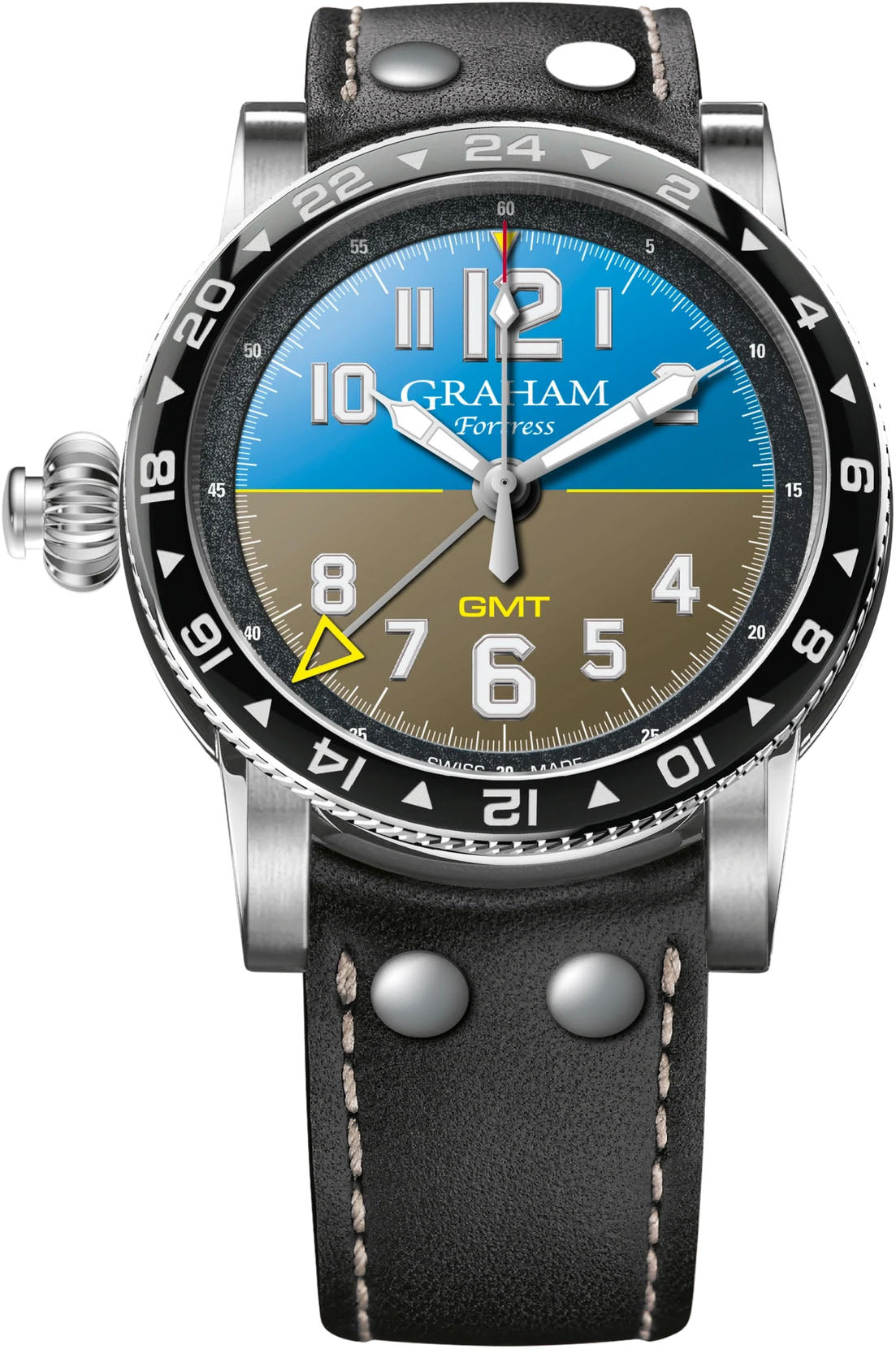 Graham Watch Fortress GMT Limited Edition - Blue