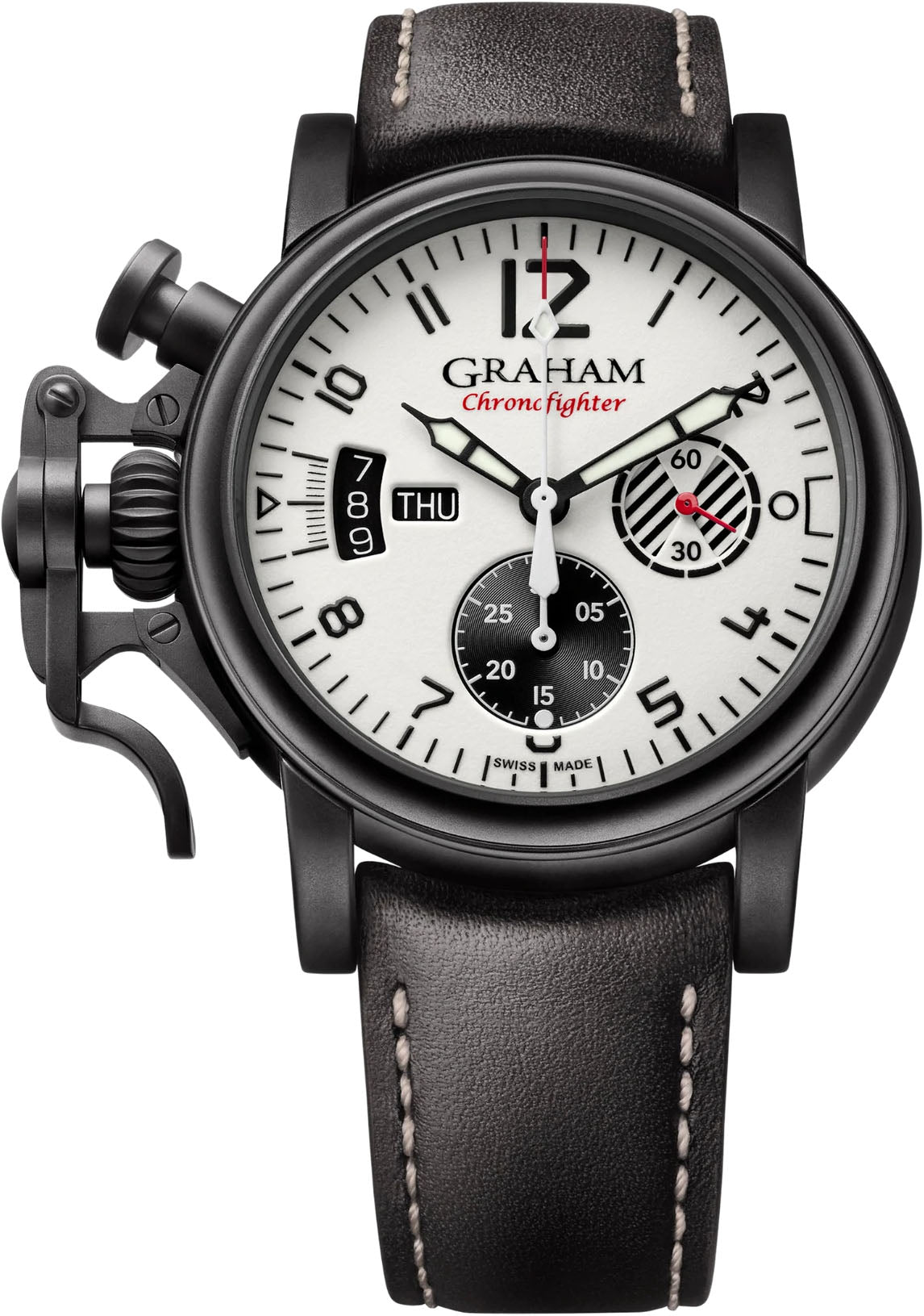 Graham Watch Chronofighter Vintage Aviator Limited Edition - White