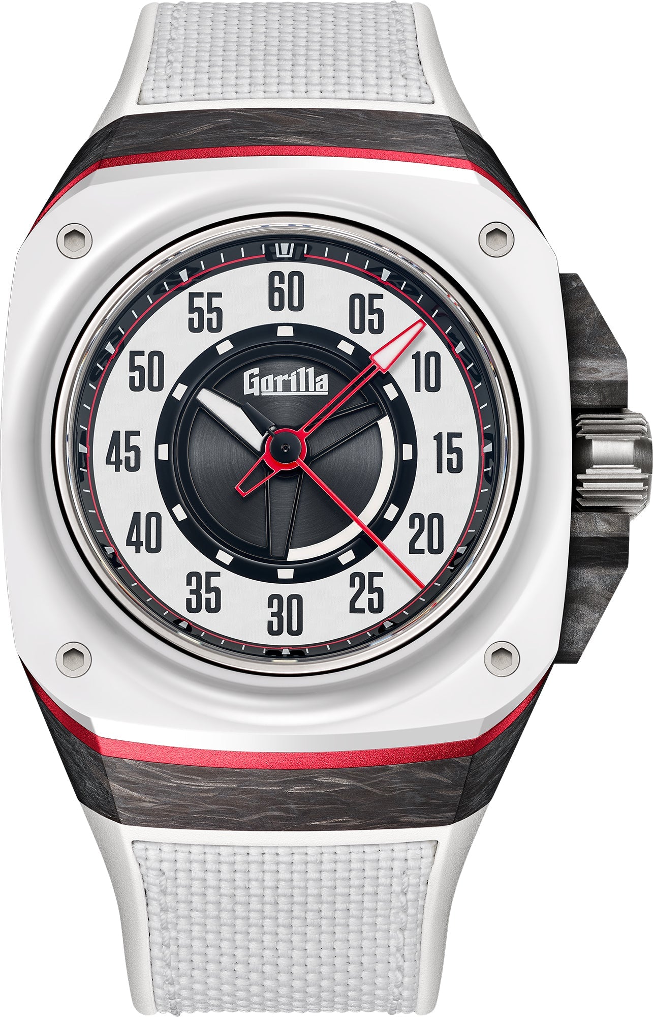 Gorilla Watch Fastback RS White - White