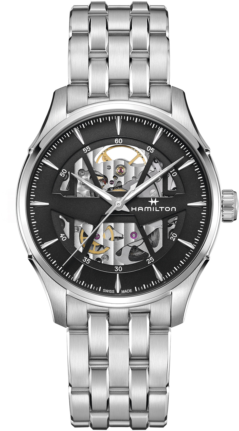 Hamilton Watch Jazzmaster Skeleton - Grey